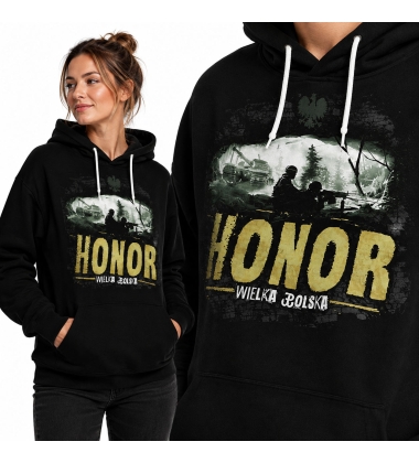 BLUZA DAMSKA Z KAPTUREM HONOR WP